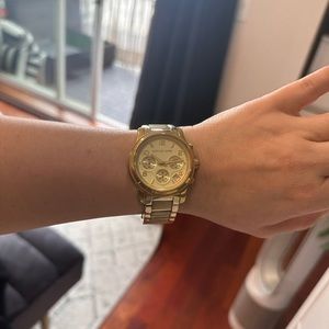 Gold Michael Kors watch